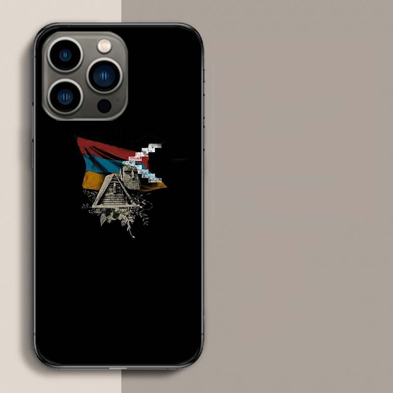 Флаг Армении Паспорт Искусство Чехол для Телефона Для Iphone 17 Air 15 Pro 14 Plus 16 Pro Max 12 13 Mini 11 16E X XS Чехол Милые Fundas