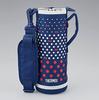 Thermos Replacement Bottle with Handy Navy Dot 2-Way FJJ-1000WF Pouch, (NVD)