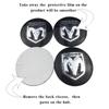 kqsdr10 4PCS 56/60/65mm Car Wheel Center Sticker Hub Badge for Dodge AVENGER CALIBER CARAVAN Challenger CHARGER DART DURANGO JOURNEY RAM
