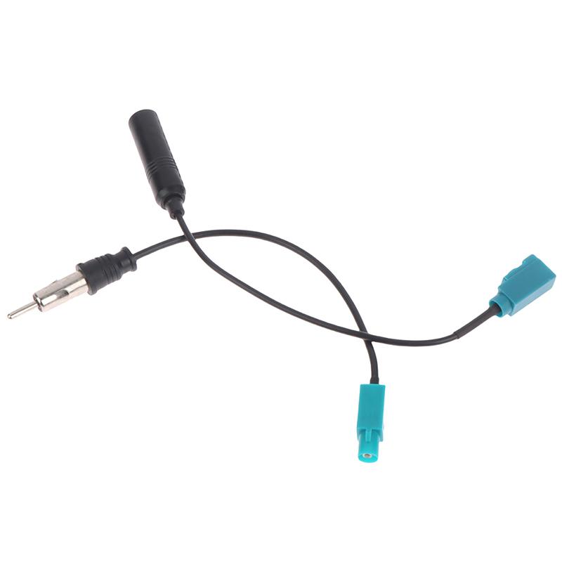 Автомобильные запасные части для автомобильной стереосистемы Bingfu Fm Am радио антенна адаптер кабели Fakra Z To Din