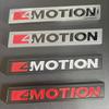 AABIM1 1Pcs 3D Metal 4 MOTION Logo Car Rear Trunk Emblem Badge Sticker Accessories For Volkswagen GOLF Polo Tiguan Jetta Magotan Passat