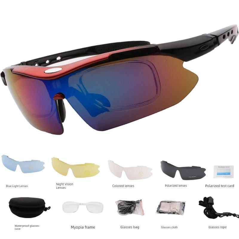 Merida Outdoor Glasses for Riding Sports Equipment Bicycle Goggles Removable Polarized Mountain Bike Sunglasses