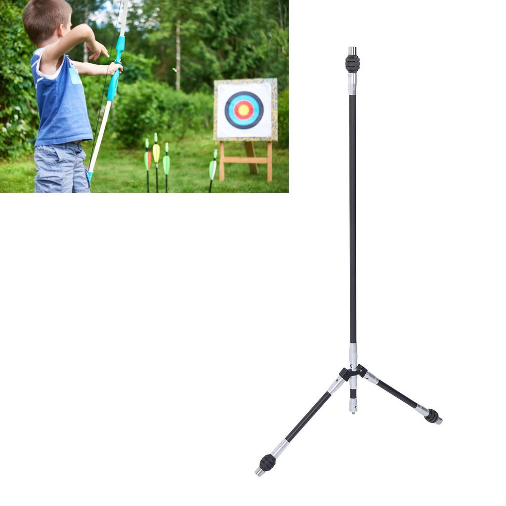 Recurve Bow Stand Holder 28inch Height Lightweight Pure Carbon Archery Bow Stand Holder for Recurve Bow