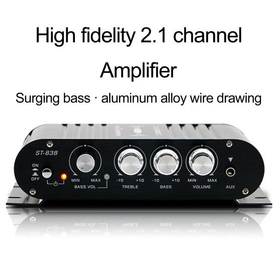 Car Bluetooth-compatible Audio Amplifier Sound Adjustable Universal High Compatibility Audio Speaker Amplifier Module