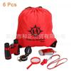 Adventure Kid Outdoor Exploration Kit  Backpack Binoculars Magnifying Glass Lensatic Compass Torch Fox Whistle