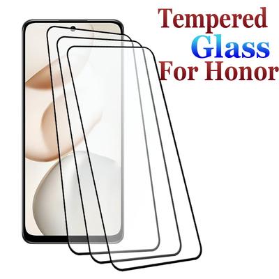 Защитное Стекло Для Honor X8D X7D X5D X9D X8C X7C X6C X5C Plus X8B X8B X6B X5B X8A X7A 500 Pro 400 600 90 200 Lite Полное Покрытие Защитные Пленки для Экрана
