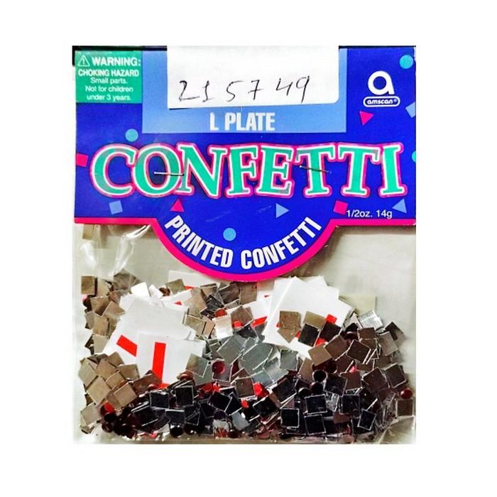 Amscan Буква L Конфетти