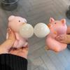 Fidget Toys Cute Pig Squishy Toys Piggy Squeeze Toys Cute Pigman Sensory Stress Toys Stress Relief Toys for Kids and Adults