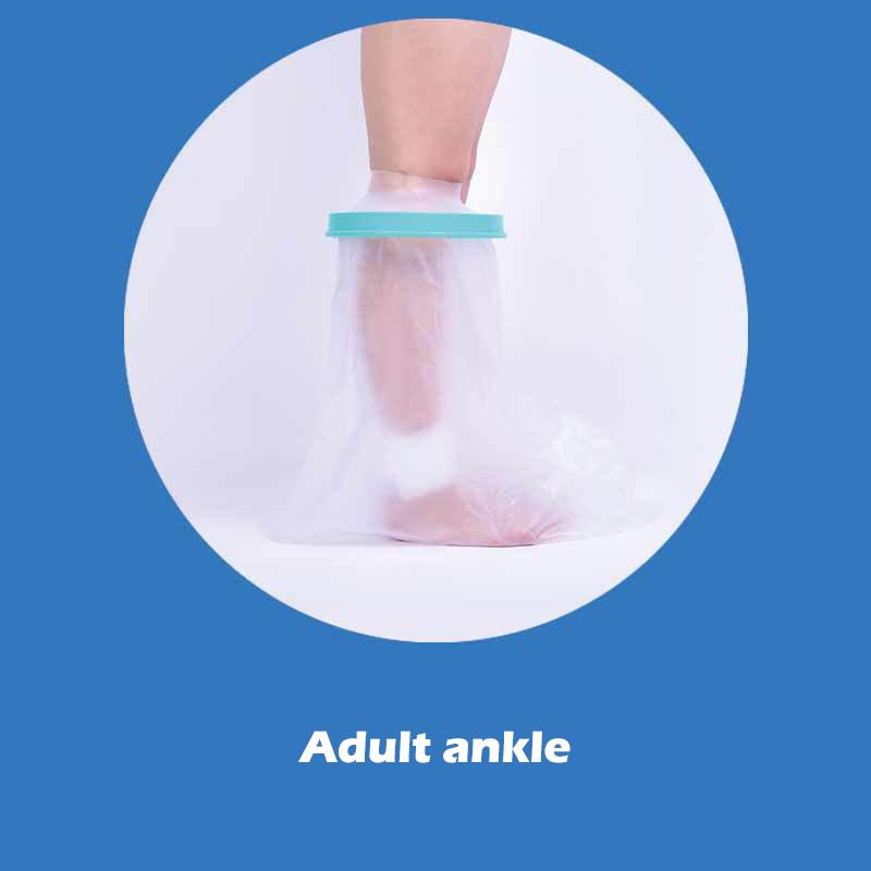 Защитная насадка на душ для детей и взрослых, водонепроницаемая, герметичная, бандаж-каст, защита раны, перелома, ноги, стопы, руки, кисти, кольцо-манжета для ванны