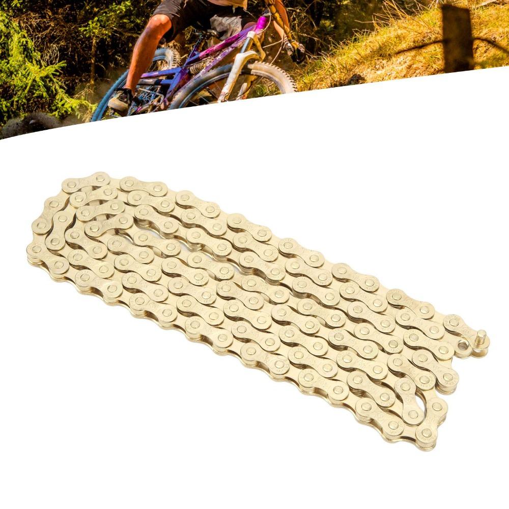 Carbon Steel Bicycle Chain 116 Links Road Bike Chain Durable Cycling Chain Bike Upgrade