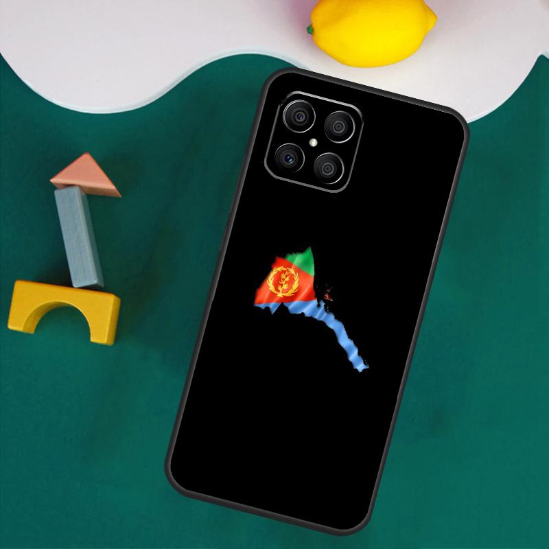Чехол с флагом Эритреи для Honor 200 Lite 50 70 90 X9a X8a X8 X9 X8b X9c X9b Honor Magic 5 6 Pro 7 Lite