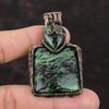 Ruby Zoisite Pendant Copper Wire Wrapped Pendant Handmade Antique Pendant Ruby Zoisite Jewelry Wire Wrapping Pendant Gemstone Copper Jewelry