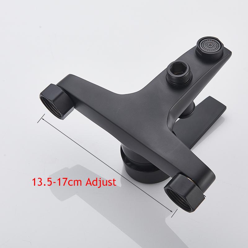 Матовый черный смеситель для душа настенный смеситель для душа для ванной смеситель для ванны смеситель для душа клапан управления клапаном