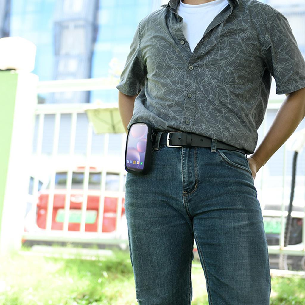 Универсальная сумка для хранения MP3/MP4, портативная, с прозрачным окошком и металлическим крючком, всесторонняя защита, аксессуары для электроники