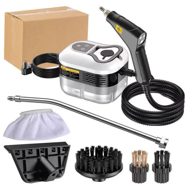 Compact Kitchen Oil Fume Extractor & Sterilizing Steam Cleaner