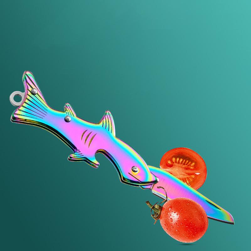 Острый складной нож Подвеска-нож Съемный курьерский брелок Мини-карманный нож Фруктовый нож