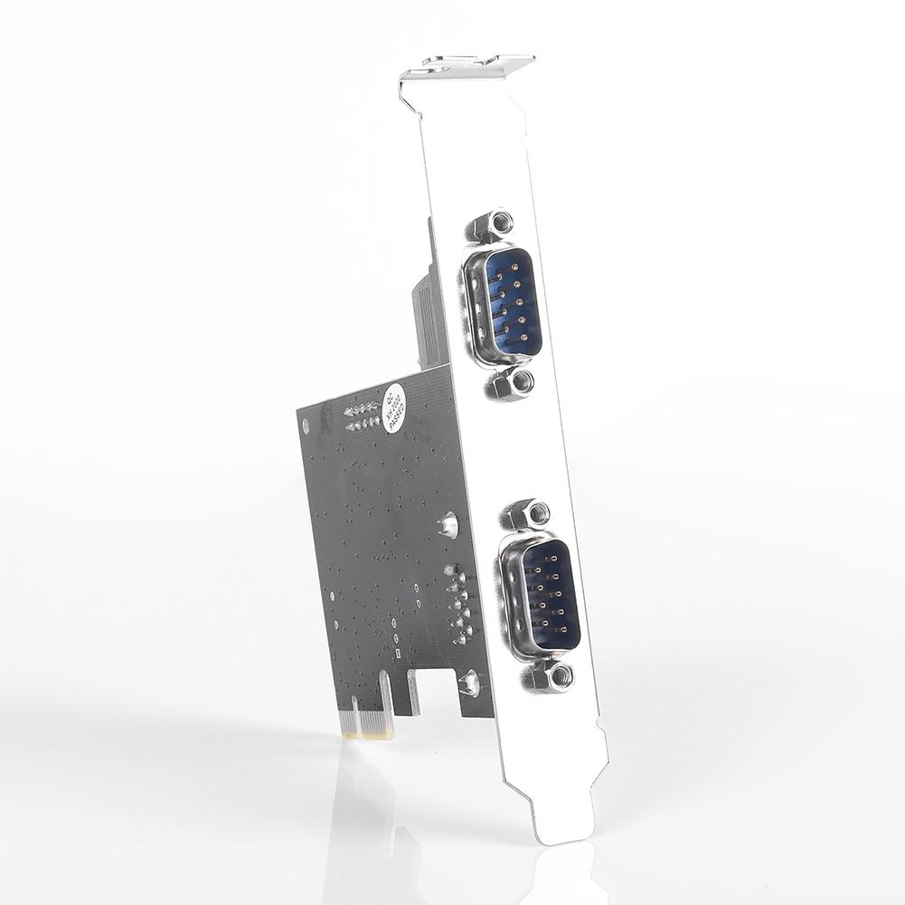 Карта расширения для компьютера Адаптер для компьютера Серийная карта PCI-E для Windows98/98SE/ME/2000/Xp/Server 2003/Xp 64Bit/ Vista