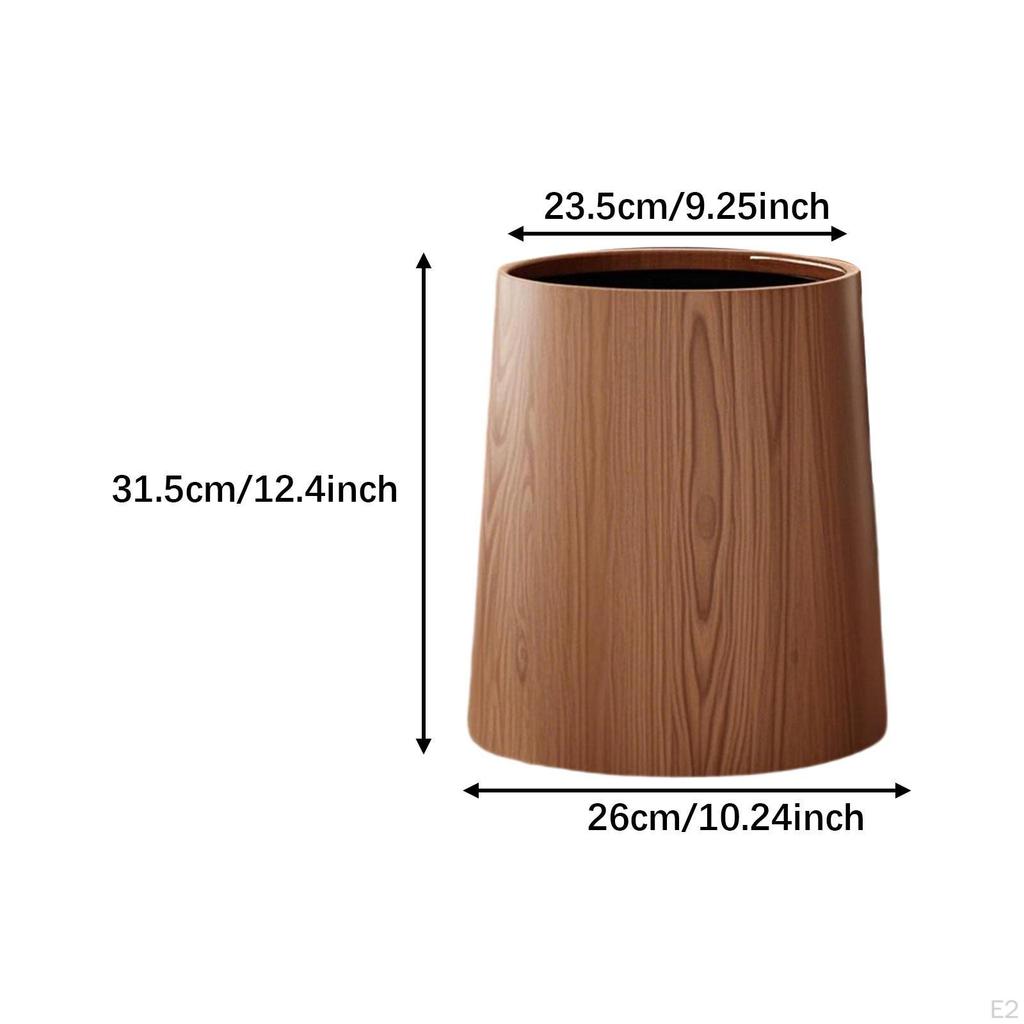 Бытовое мусорное ведро Ведро для ванной комнаты Многоразовое Стильное Съемная внутренняя корзина для мусора Туалетная бумага