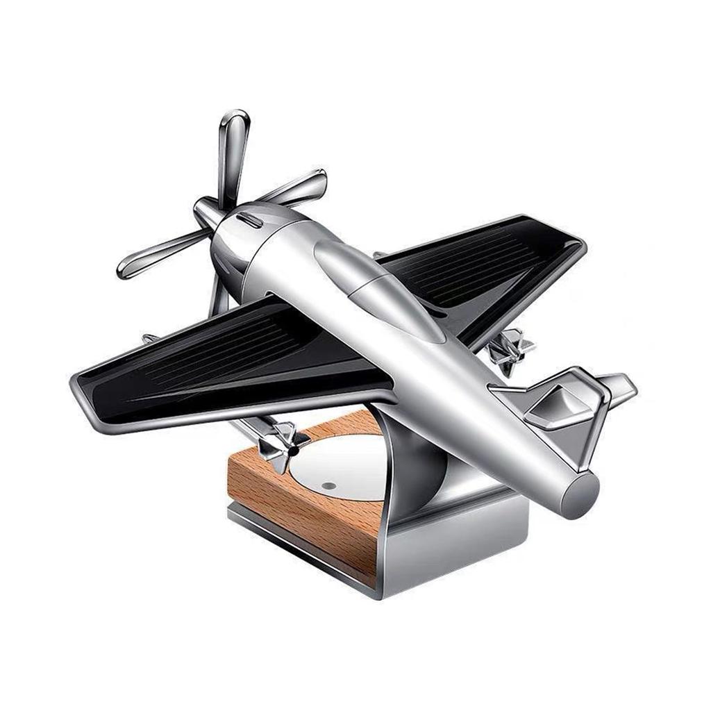 Car Solar Aircraft Air Freshener Airplane Aromatherapy Diffuser Ornaments Mini Car Perfume Air Freshener Fragrance Car