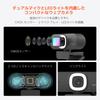 Nuroum 2K with LED Ring Field of Mute Privacy Automatic Brightness USB for Live Video Compatible with Webcam, 60FPS, Microphone, Light, Autofocus, 75°