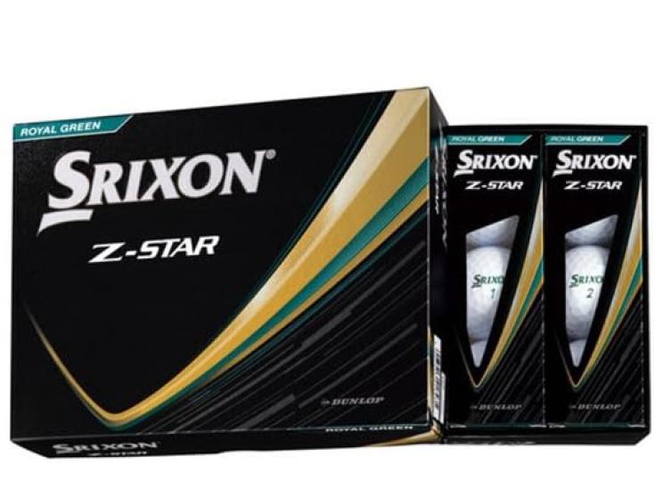 Мячи для гольфа Srixon Z-STAR 2025 [Зеленые] Набор из 2 дюжин (24 мяча)