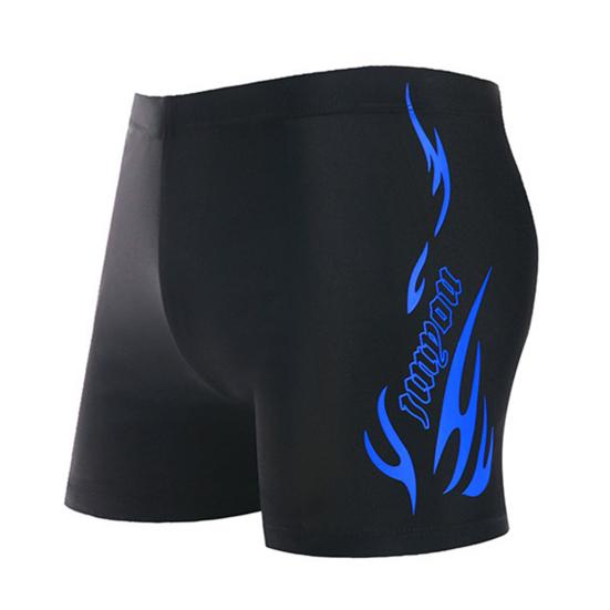 Мужские плавки с эластичной резинкой на талии и буквенным принтом, эластичные, быстросохнущие, устойчивые к воздействию, большие размеры, мягкие дышащие, облегающие мужские шорты для серфинга, купальные шорты, боксеры