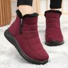 Зимние хлопковые ботинки женские плюшевые утеплители новые короткие ботинки с противоскользящей подошвой увеличенная высота универсальные высокие ботинки