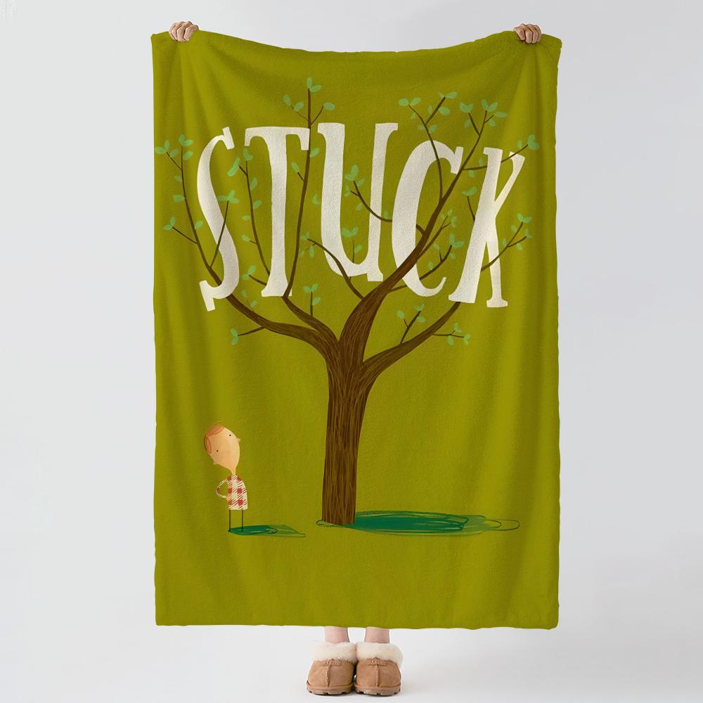 Artist OOliver JJeffers Throw Soft Warm Flannel Blanket Multiuse Throw for Bed Sofa Office Air Conditioning Nap Blanket