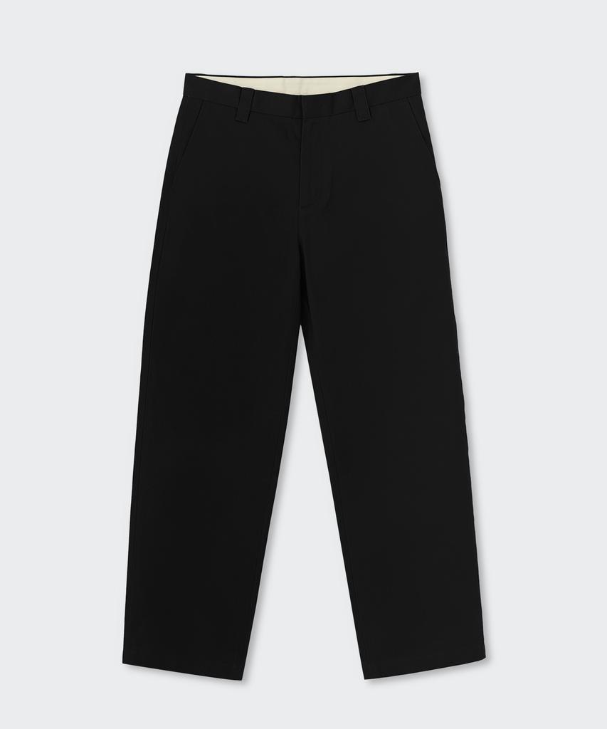 MUSINSA STANDARD Solid Cp Regular Fit Chino Pants [Black]
