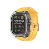 Прозрачный комплект для модификации для Apple Watch Ultra 3 2 49 мм Серии 11 10 46 мм 42 мм Ремешок из ПК+ТПУ для Iwatch 9 8 7 45 41 мм 40 44 мм