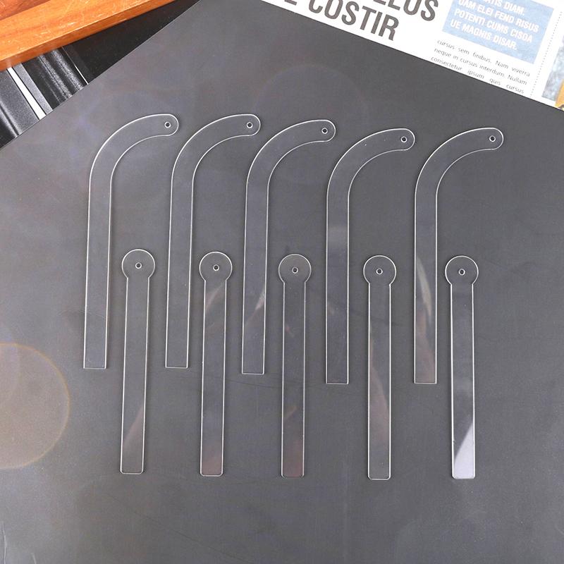 1/5 шт. Прозрачная акриловая подставка-держатель для серег, Стойка, Палочка для демонстрации эффекта ношения серег, Палочка для примерки ювелирных изделий