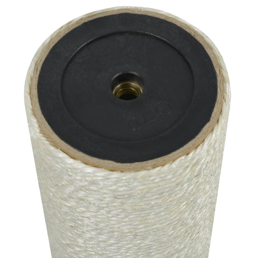 Vidaxl Sizalowy Drapak Dla Kota 8X45 Cm, 10 Mm, Beżowy