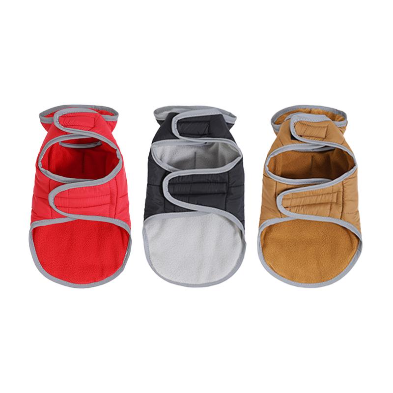 Pet Winter Coat Reversible Windproof Dog Jacket For Small Medium Dogs Cats Outdoor Reflective Safety Puppy Chihuahua Apparel