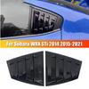 Для Subaru WRX STi 2015 2016 2017 2018 Задняя оконная решетка Заслонка Крышка Боковой вентиляционный дефлектор Ветровое стекло Автоаксессуары