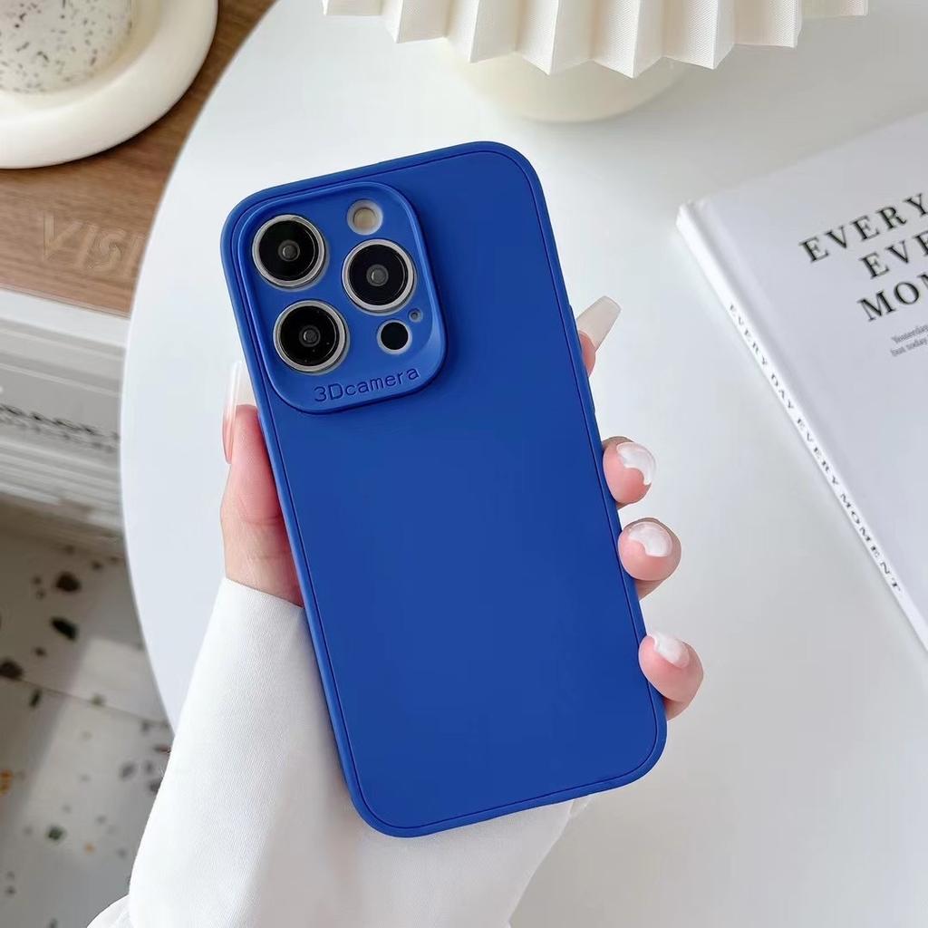 Применимо к iPhone16Pro Матовый силиконовый ТПУ Мелкое отверстие Apple 15 Полная упаковка Противоударный Мягкий защитный чехол