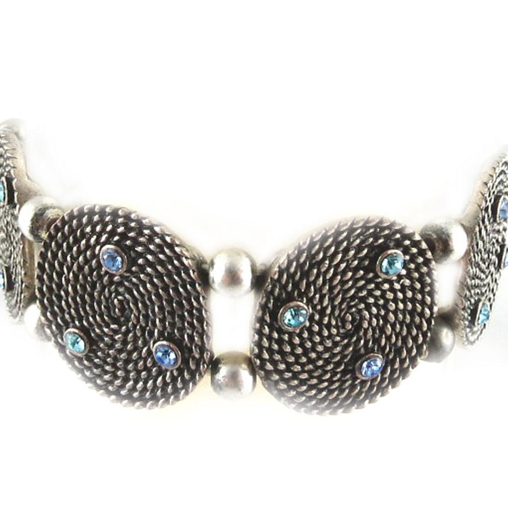 Les Trésors De Lily [E0364] — Синий/синий дизайнерский браслет «Neolys»