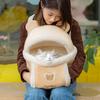 Cartoon Warm Clutch Bag Autumn and Winter Cute Backpack Red Panda Bag Pet Outing Bag Dog Backpack Supplies