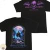 Футболка Avenged Sevenfold Nightmare Tour 2010 Винтажная Метал-группа Череп Черная Унисекс Футболка