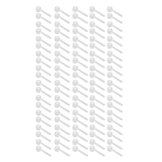 Набор мерных ложек Штабелируемые пластиковые мерные ложки для кофе, корма для домашних животных