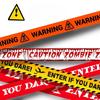 2025 Хэллоуин Предупреждающая линия Хэллоуин Сцена Хэллоуина Предупреждающая линия Атмосфера ужаса Фестиваль призраков Зона изоляции Реквизит