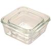 Продвинутый контейнер из термостойкого стекла GlassLock с легким открыванием, квадратный, 400 мл (OCST-040E)