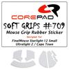 Corepad Soft Grips for FinalMouse Starlight-12 SmallFinalMouse Ultralight 2 Cape Town (White)