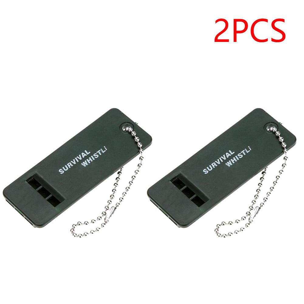 1-5PCS 3-Frequency Whistle High Decibel Survival Whistle Outdoor Hiking Camping Whistle Hunting Whistle Emergency Survival Tool