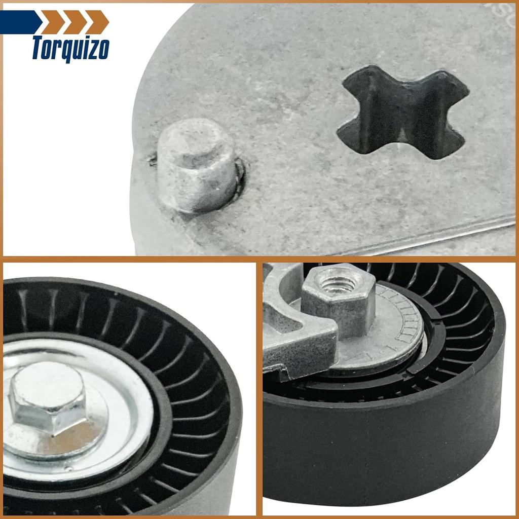 Сборка натяжителя ремня Гладкий шкив Для 2010-2011 Toyota Camry 2.5L, OE 166200V010, 1662036030, 39096, 49438