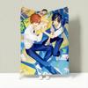 Anime S-Sasaki and Miyano Throw Lightweight 240g Flannel Blanket Soft Skin-friendly for Summer Cooling