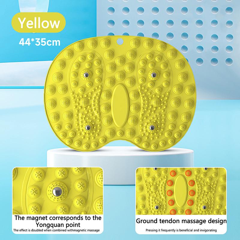 Массажный коврик для ног с магнитотерапией, акупрессурой, эргономичный для расслабления ног, подушка для точечного массажа для облегчения боли в ногах