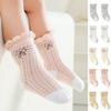 1 Pair Infant Socks Super Soft Exquisite Pattern Cotton Baby Princess Socks Infant Print Ankle Socks for Household
