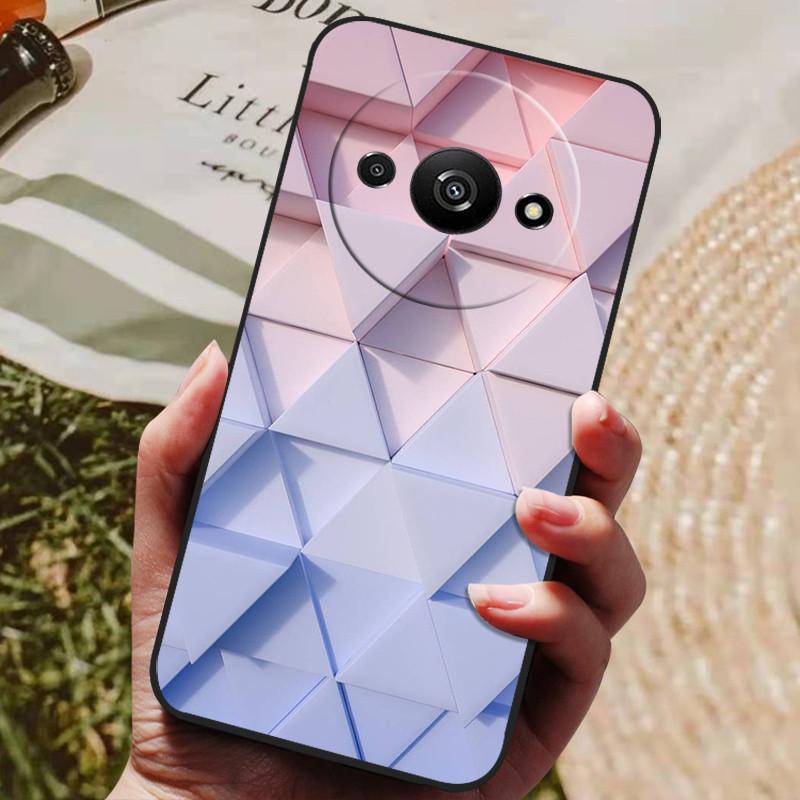 Чехол для Xiaomi Redmi A3, роскошный силиконовый чехол для телефона Redmi A3, полностью защитный чехол для Redmi A3 A 3 6.71" с мультяшным рисунком.
