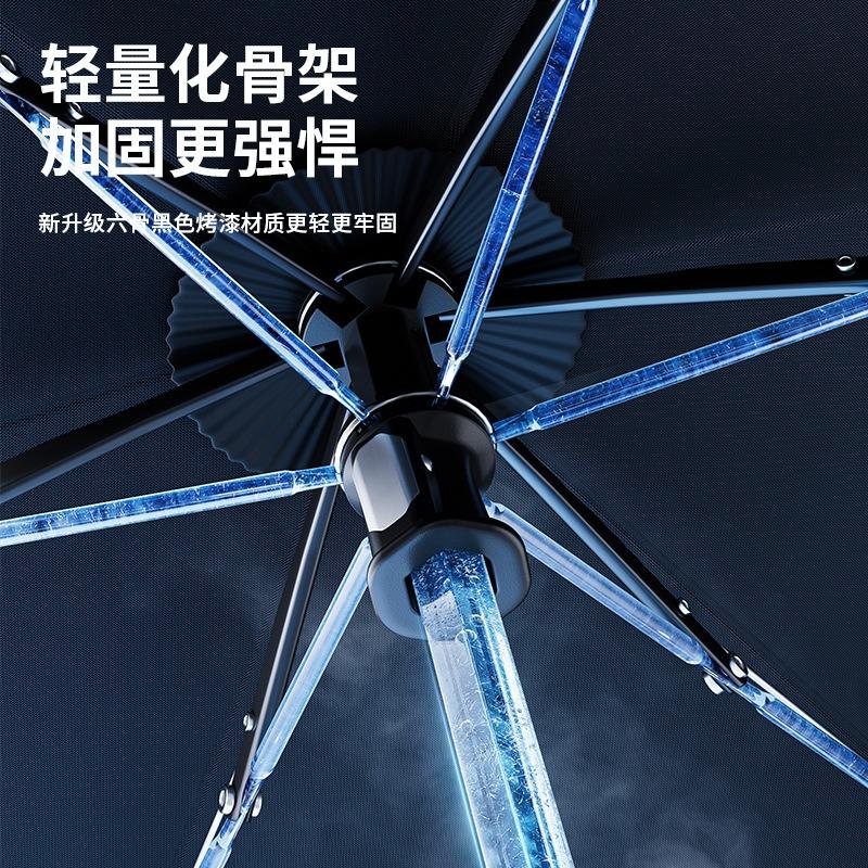 Sun Umbrella Women's Sunscreen Small Portable Parasol Umbrella Women's Sunshine and Rain Capsule Small Fresh Vinyl Parasol