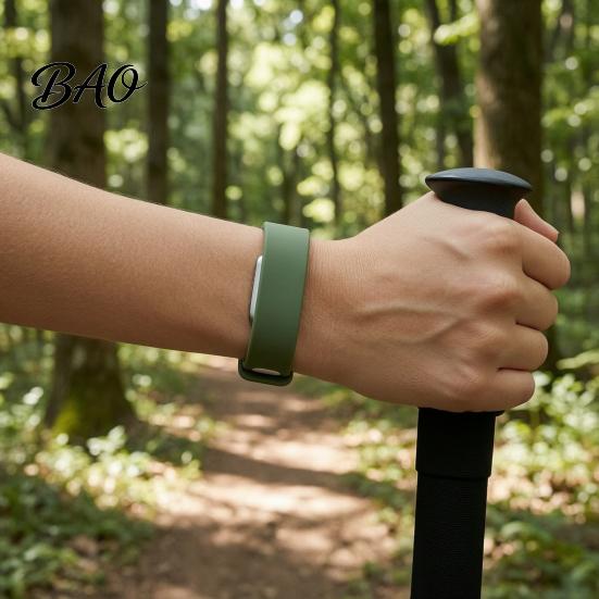 Quick Release Strap for Fitness Device Bands Hume Band 2.0, Breathable Silicone Replacement Accessory Watch Tracker, Adjustable Anti-Sweat Wristband